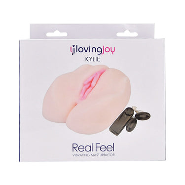 Loving Joy Kylie Vibrating Realistic Masturbator with Dual Entries